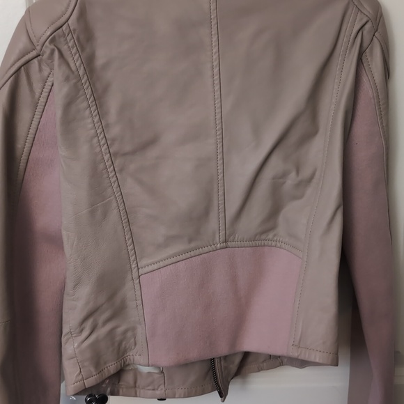 Superdry mini victory biker leather jacket - Picture 6 of 8